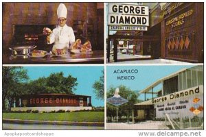 George Diamond Charcoal Broiled Steak Restaurant Chicago Illinois & Acapu...