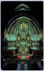 M-65417 Interior View of Notre-Dame Church Montreal Canada