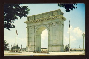 Newport News, Virginia/VA Postcard, First World War Memorial Arch