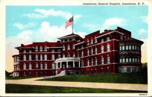 New York Jamestown General Hospital Curteich
