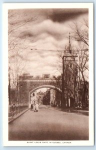 QUEBEC Saint Louis Gate P.Q. CANADA Postcard