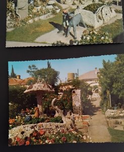 2 x views of Mrs. Howes Shell Garden, Millicent, South Australia.