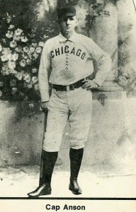 Postcard T.C.M.A All-Time Greats Hall of Famer Cap Anson.    S7