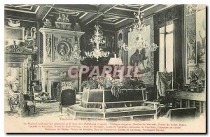 Old Postcard surroundings Dreux Chateau d'Anet The Guard Room