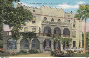 SAINT AUGUSTINE, Florida, 1930-40s; Castle Warden Hotel