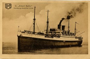 Hamburg-America Line - SS Albert Ballin