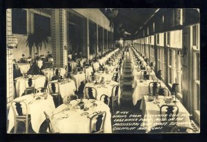 Edgewater Park, Mississippi/MS Postcard, Dining Room, Edgewater Gulf Hotel,1944!