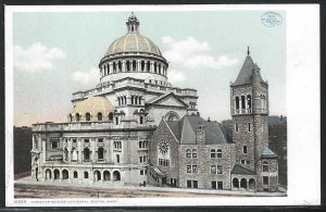 Christian Science Cathedral, Boston, Mass, 1906 Postcard, Detroit Publishing Co.