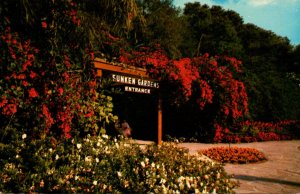 Florida St Petersburg Sunken Gardens Entrance