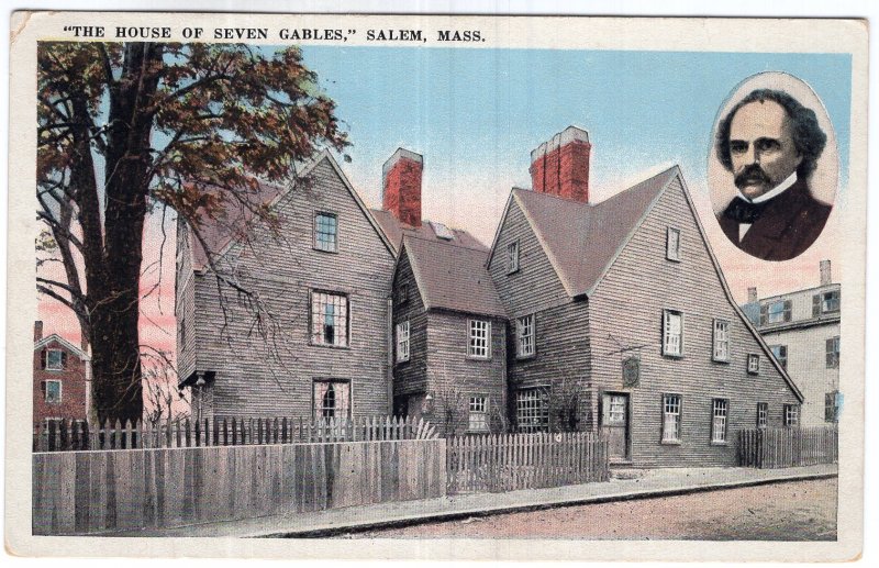Salem, Mass, The House Of Seven Gables