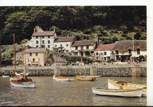 Devon Postcard - Lynmouth Harbour and Mars Hill - TZ5007