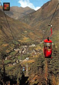 BR86130 valls d andorra encamp telecabines al llac d engolasters cable train