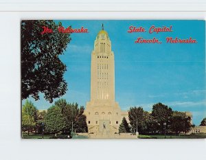 Postcard Nebraska State Capitol, Lincoln, Nebraska