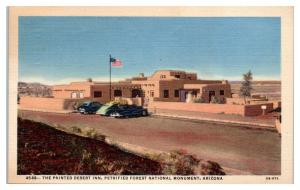 1956 Painted Desert Inn, Petrified Forest National Monument, AZ Postcard