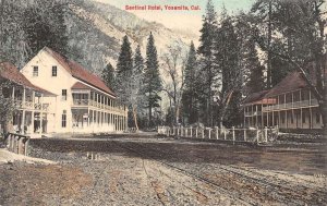 Yosemite California Sentinel Hotel Vintage Postcard AA110316