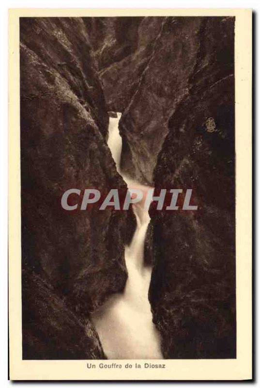 Old Postcard A chasm Diosaz