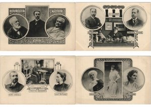 WRITERS Mostly SERIE LES ANNALES 88 Vintage Postcards Pre-1920 (L4059)