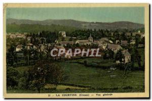 Old Postcard Camp La Courtine Vue Generale