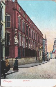 Netherlands Nijmegen Stadhuis Vintage Postcard 09.30