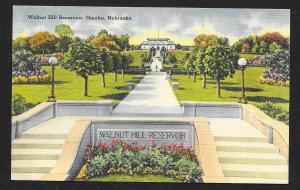 Walnut Hill Reservoir Omaha Nebraska Unused c1930s