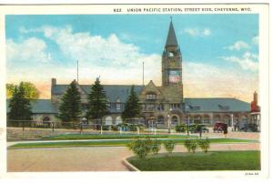 Union Pacific Station Street Side, Cheyenne, Wyoming, 