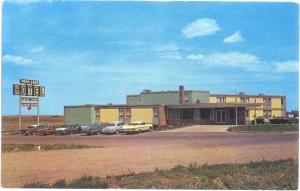 Park Lane Motor Hotel, on #1 Highway, Medicine Hat, Alberta, AB, Chrome