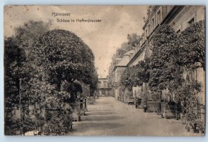Hanover Lower Saxony Germany Postcard Castle in Herrenhausen 1911 Antique