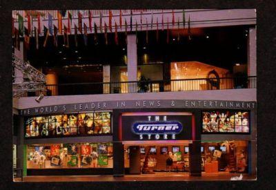 GA Turner Store CNN Center ATLANTA GEORGIA Postcard PC