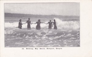 Oregon Newport Bay Beach Bathing