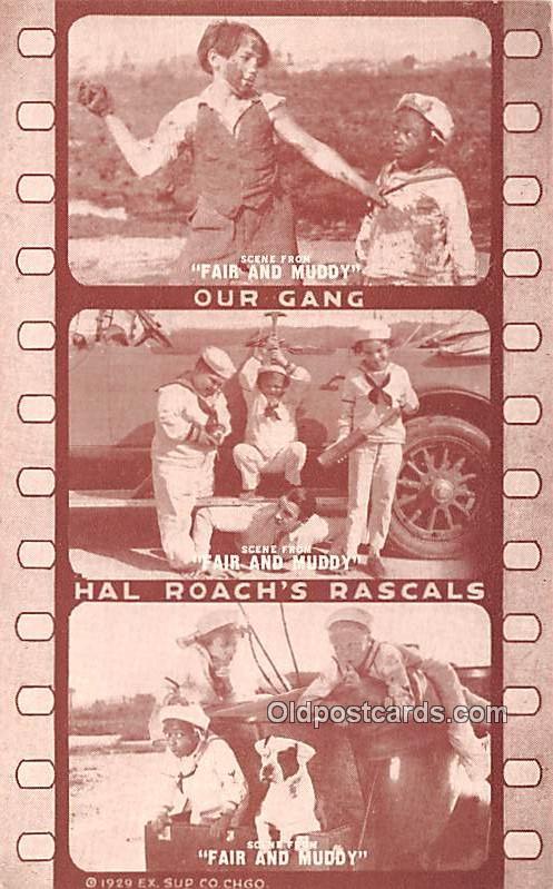 Our Gang, Hal Roach's Rascals Movie Star Actor Actress Film Star Unused 