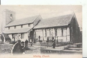 Lancashire Postcard - Whalley Church - Ref 15289A