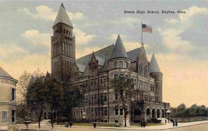 Steele High School Dayton Ohio 1910c postcard