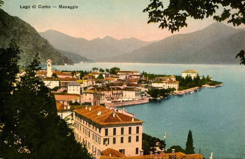 Italy - Menaggio, Lago di Como. 