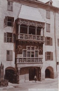 Austria Innsbruck Goldenes Dachl Real Photo