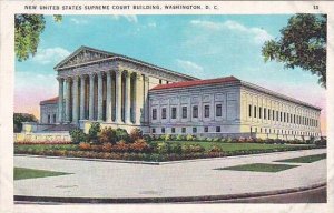 Washington DC New United States Supreme Court Building