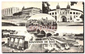 Modern Postcard Dax Splendid and large baths Arenes General view of Fontaine ...