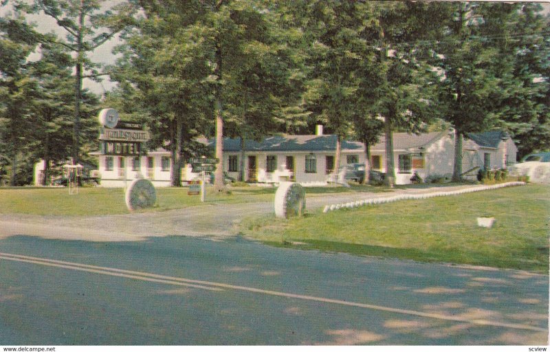 HILLSVILLE, Virginia 1940-60s; Milestone Motel