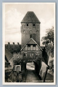 TANGERMUNDE ROSSFURT GERMANY ANTIQUE REAL PHOTO POSTCARD RPPC