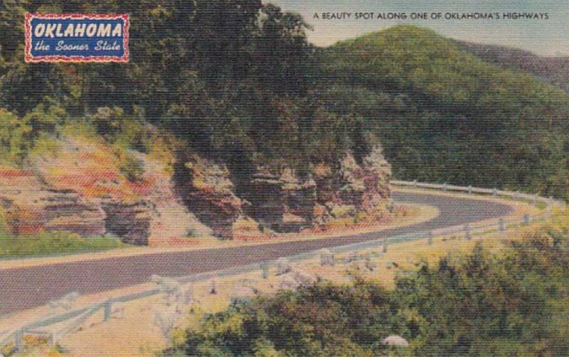 Oklahoma Dogwoods In Blossom From The Hills Of Oklahoma 1944