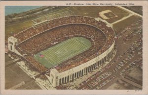 Postcard Stadium Ohio State University Columbus Ohio OH