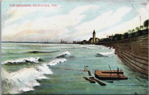 The Breakers Milwaukee Wisconsin Vintage Postcard C114