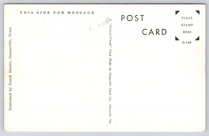 Gainesville TX~Whaley Memorial Methodist Church~Dome~Neoclassical~1940s B&W PC