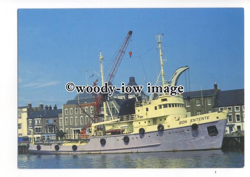 cd0263 - Salvage Tug - Bon Entente at Great Yarmouth - postcard