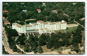 1960s AUGUSTA GA BON AIR RESIDENTIAL HOTEL AERIAL VIEW HICKMAN RD POSTCARD P2954