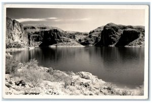 1962 Canyon Lake Apache Trail Arizona AZ RPPC Photo Postcard