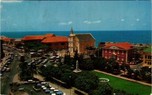 CPM AK Bird's eye view of Wilhelmina Park CURACAO (729876)