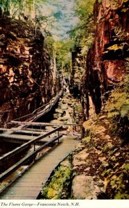 New Hampshire White Mountains Franconia Notch The Flume Gorge