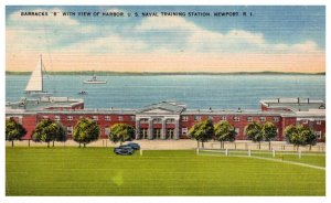 Rhode Island Newport  , US Naval Training Station Barracks B