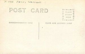 c1910 Peru Vermont Bromley House roadside RPPC Postcard 25-11266