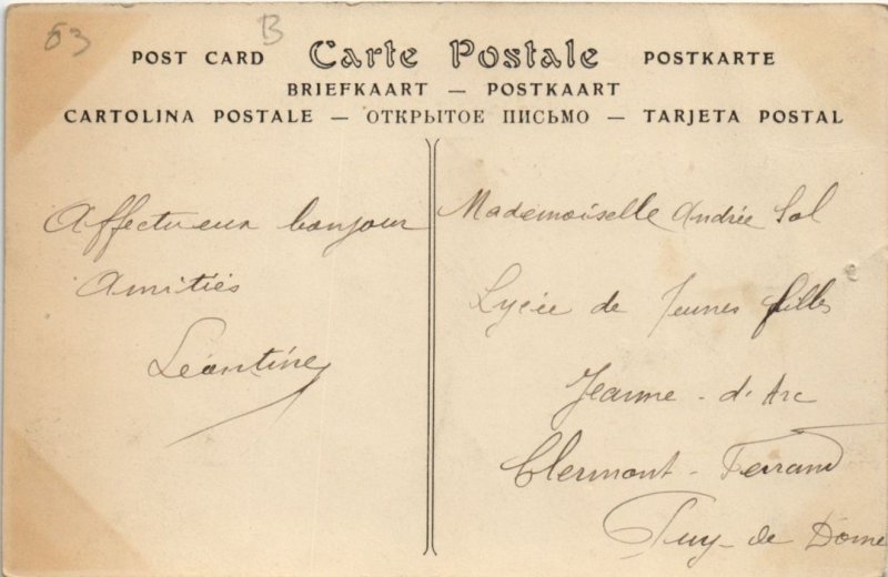 CPA Thiers Cascade de Salliens (1238801)